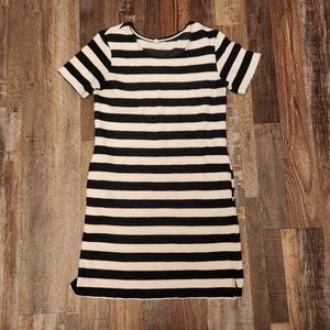 Wishlist Short Sleeve Striped Dress